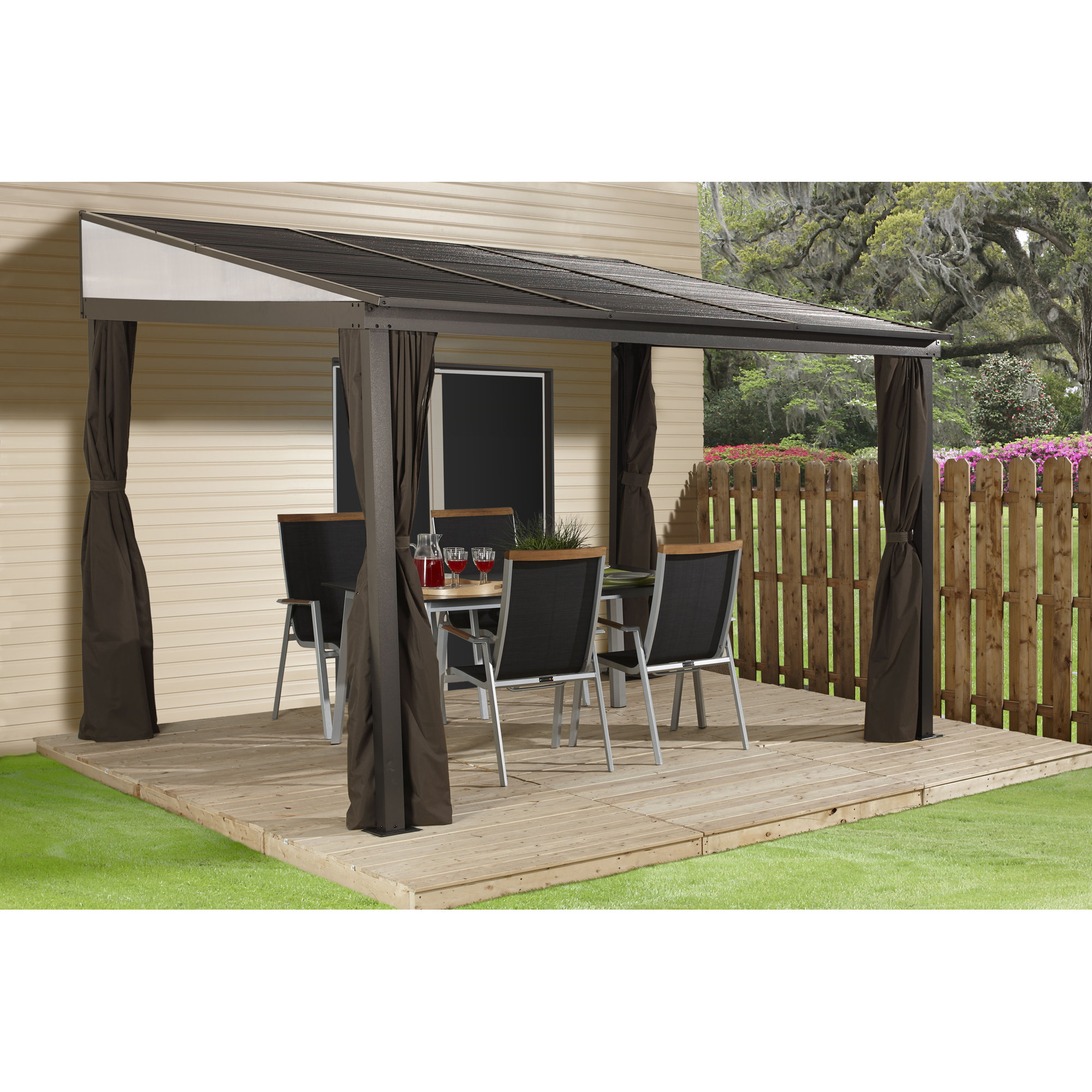 Sojag Portland 14 Ft. W x 10 Ft. D Metal Patio Gazebo & Reviews Wayfair